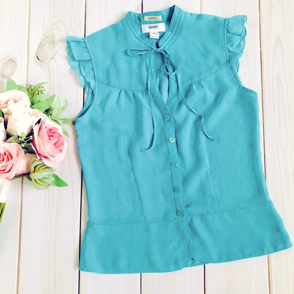 Teal Blouse